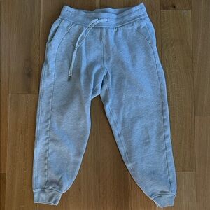 Lululemon Scuba Cropped Joggers grey 6